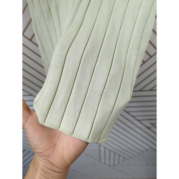 INC Silk Y2K  Babydoll LIGHT  GREEN Tank Top Fairy Feminine Coquette Pastel MED - Picture 5 of 6